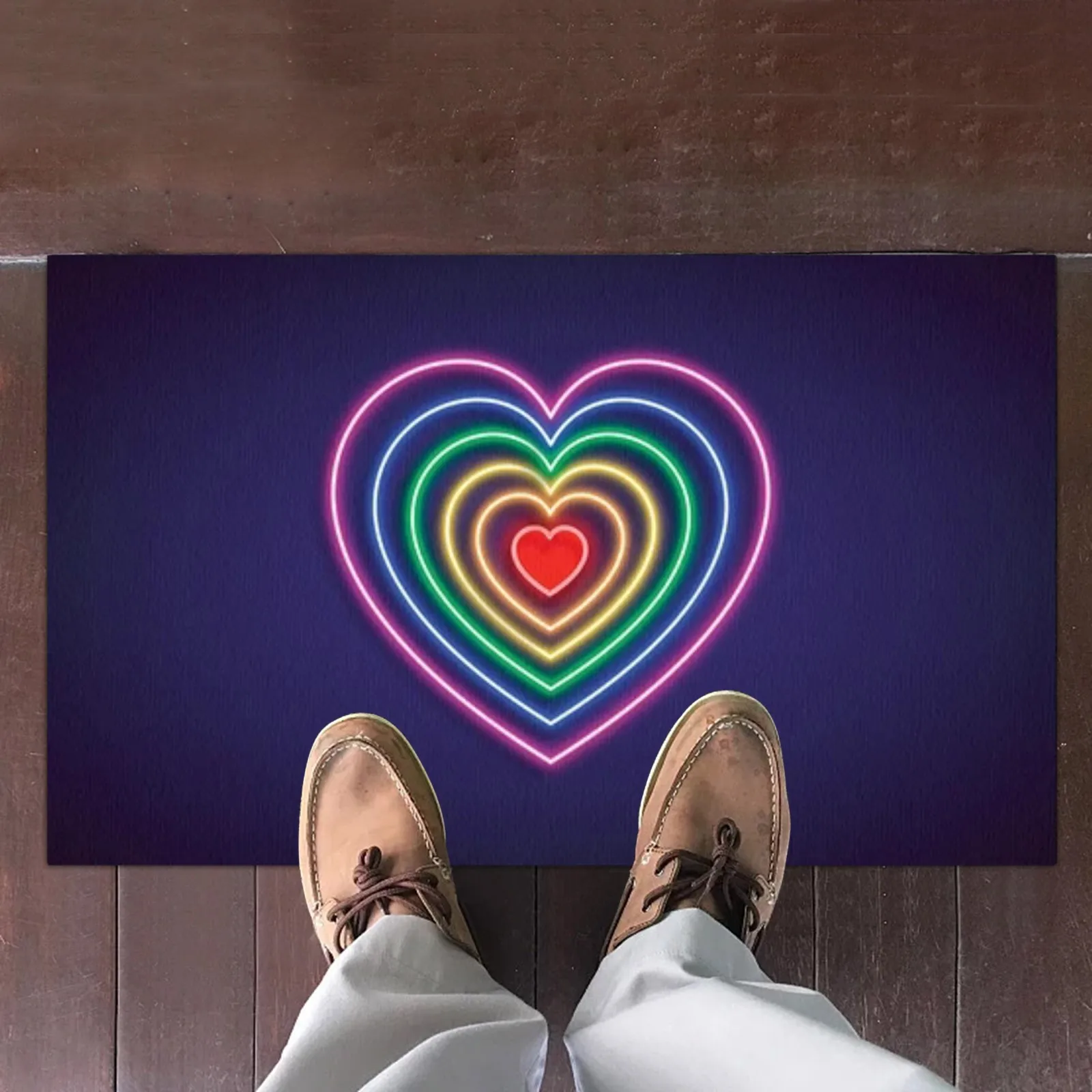 

Ковер на День святого Валентина, ковер для кухни, напольный ковер с принтом для гостиной, ванной, домашний декор, одеяло оверсайз