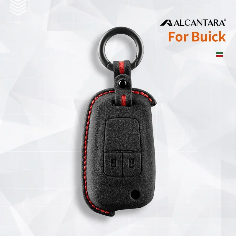 

Alcantara Car Key Case Cover Protector Keyring For Buick Encore Excelle Aveo Chevrolet Cruze Opel Vauxhall Mokka Encore Insignia