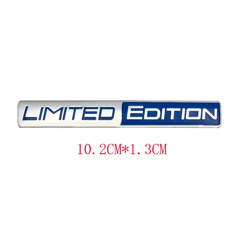

3D алюминиевая эмблема BLACK EDITION, значок LIMITED EDITION, наклейки на автомобиль, наклейки для мотоцикла, автомобиля, интерьера и экстерьера автомобиля, наклейки