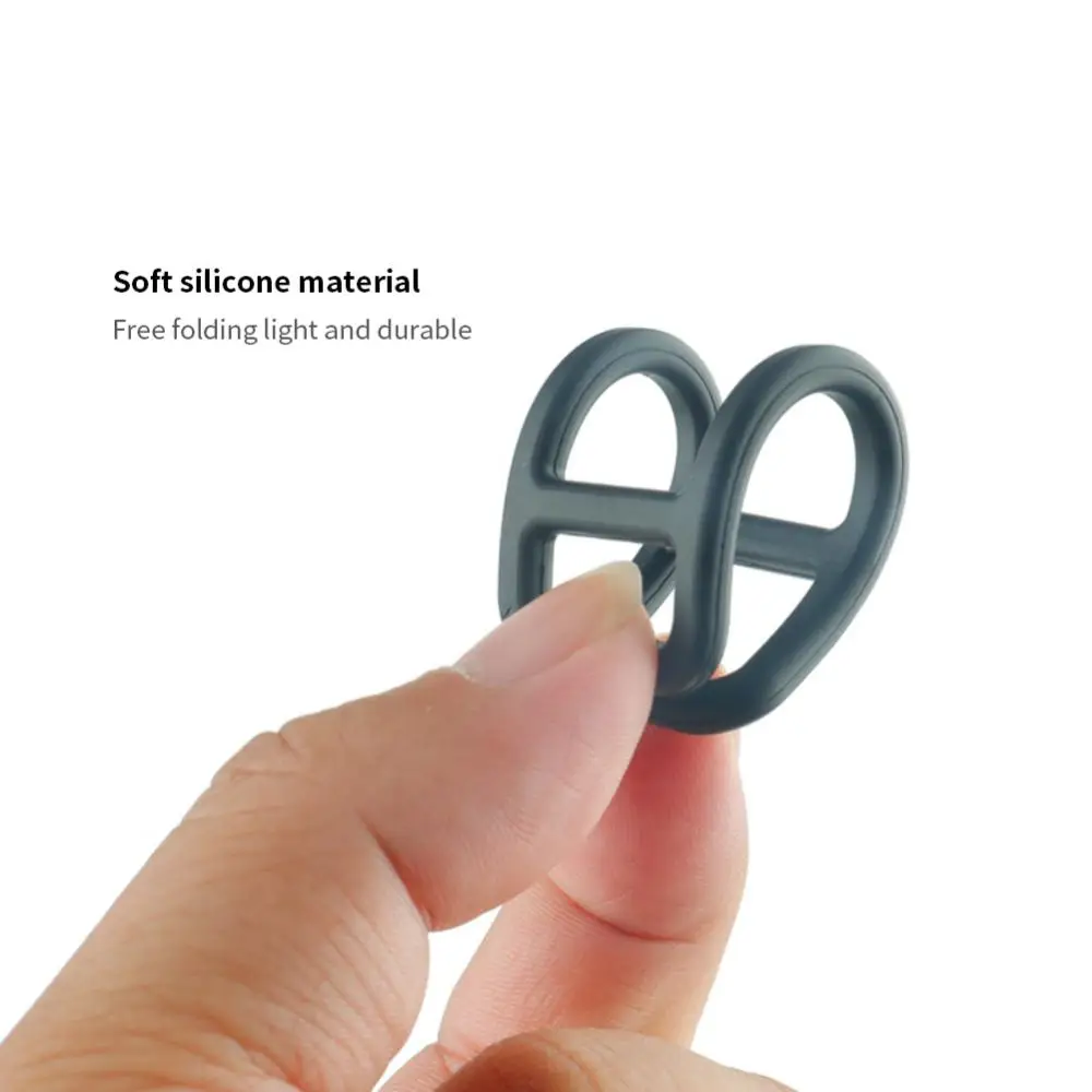 

Lightweight Durable Rubber Band Multiple Lamp Bandage 92mm Abrasion Resistant Silicone Strap Straps For Bike Handlebar Universal