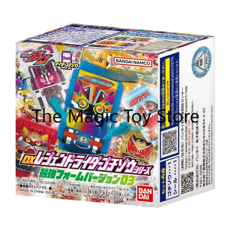 Фото Оригинальный набор Bandai Kamen Rider Gavv DX Legendary Rider Final Form Complete Collection Vol. Игрушка, модель, коллекционный предмет №1