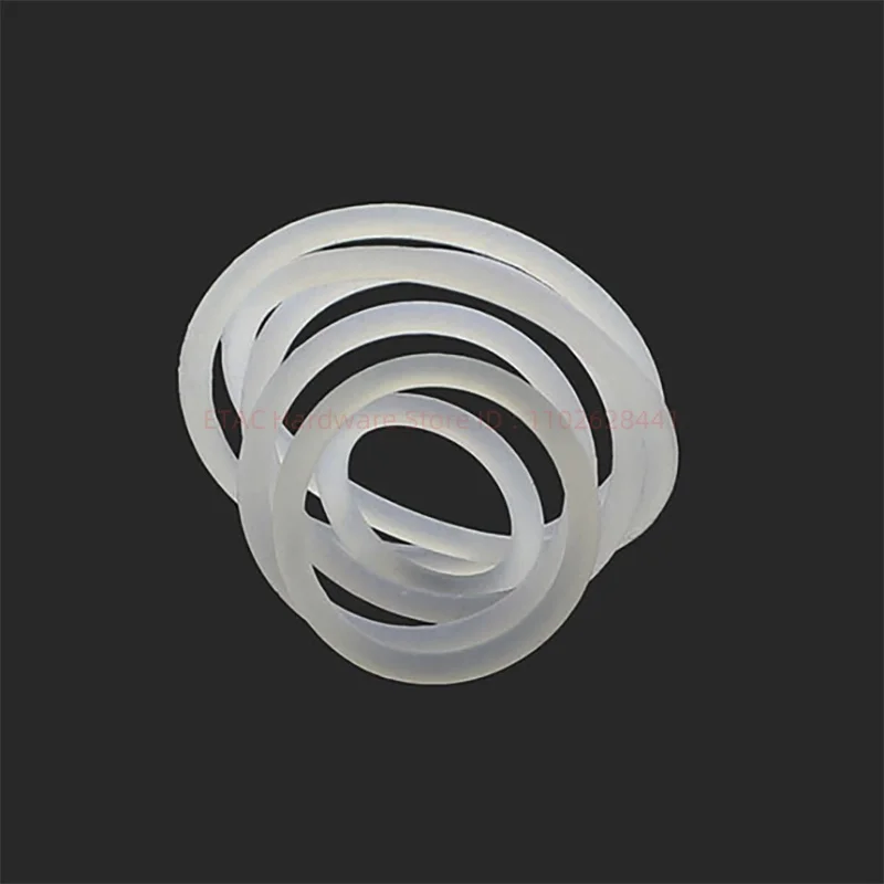 Силиконовое уплотнительное кольцо прокладка пищевая резина ассортимент vmq