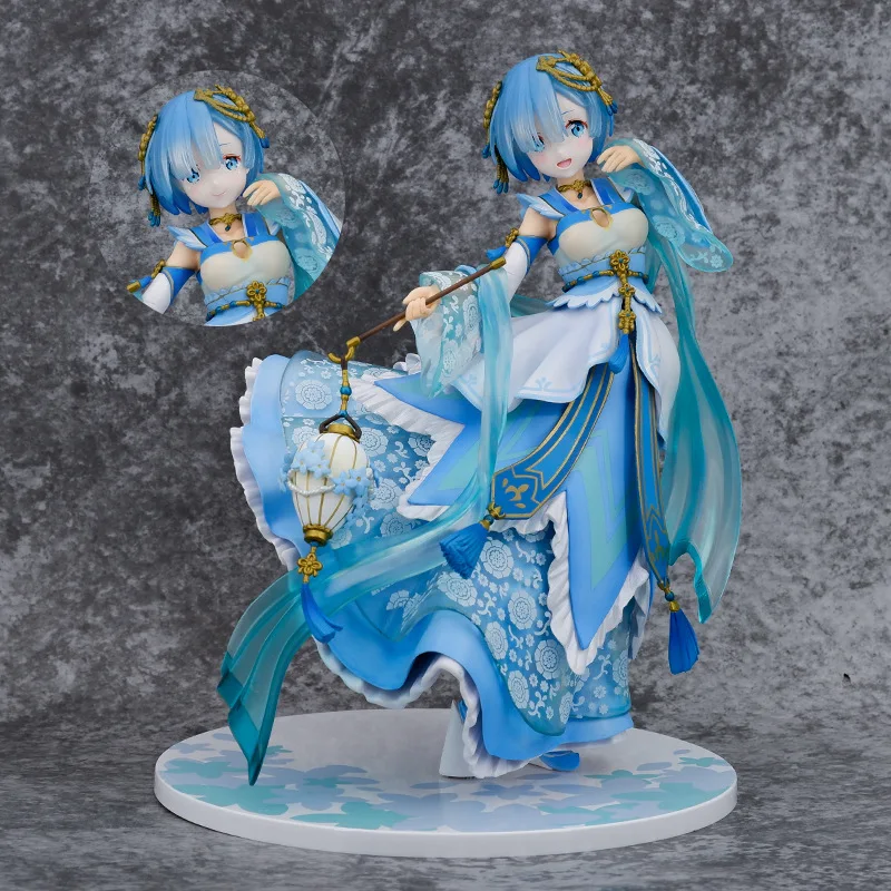 

Фигурка Рем ханьфу из аниме «Re:ZERO-start Life in other World», экшн-фигурка Рем рам, Коллекционная модель, кукла, игрушки