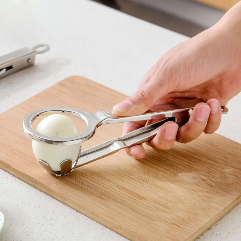 

Kitchen Accessories Egg Slicers Chopper Stainless Steel Fruit Salad Cutter Egg Tools Manual Food Processors Kitchen Tool Gadgets