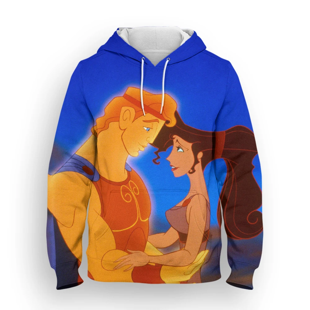 

Hoodie Men's Fashion Cartoon Anime Men's Sweater Disney Hercules 3D Printed Men