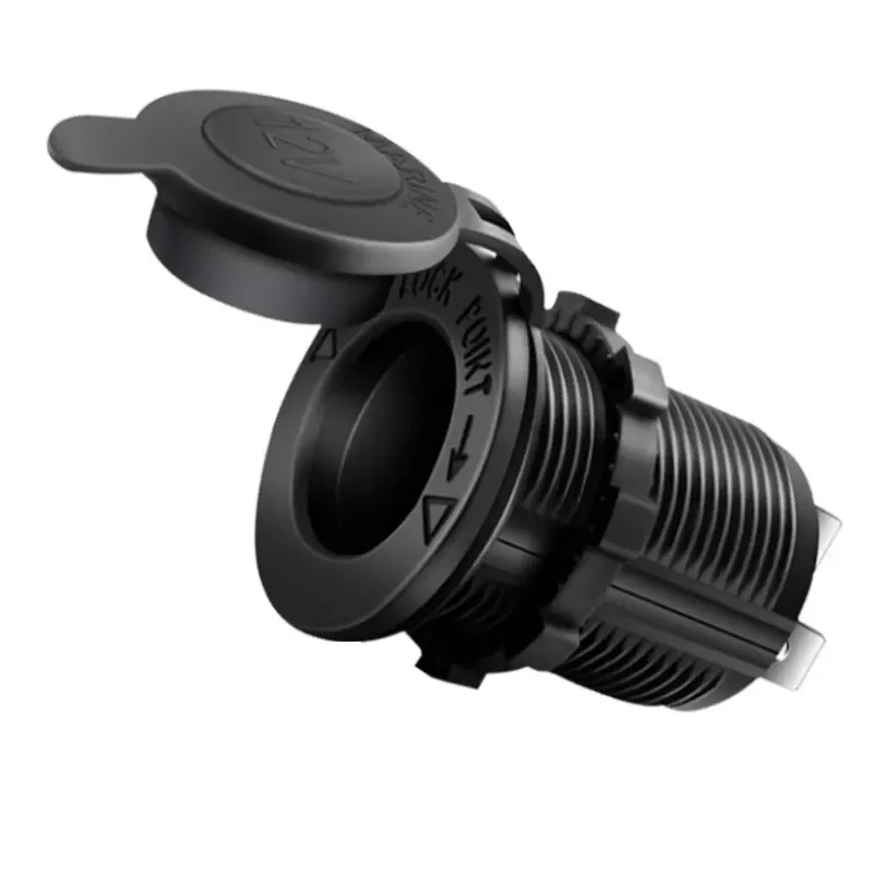 

Водонепроницаемый 12 В 24 В Автомобильный Прикуриватель Адаптер Для Мотоцикла, Лодки, Грузовика, RV, ATV С Кабелем D5