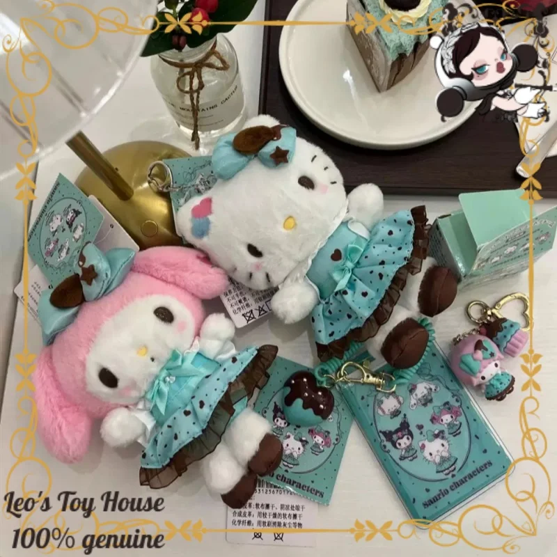 Фото Новинка: Модный сувенир-украшение Sanrio Cinnamoroll в стиле мятного шоколадного десерта, индивидуальный дизайн №2