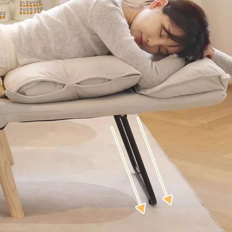 Современное портативное кресло с откидной спинкой для гостиной дизайнерское