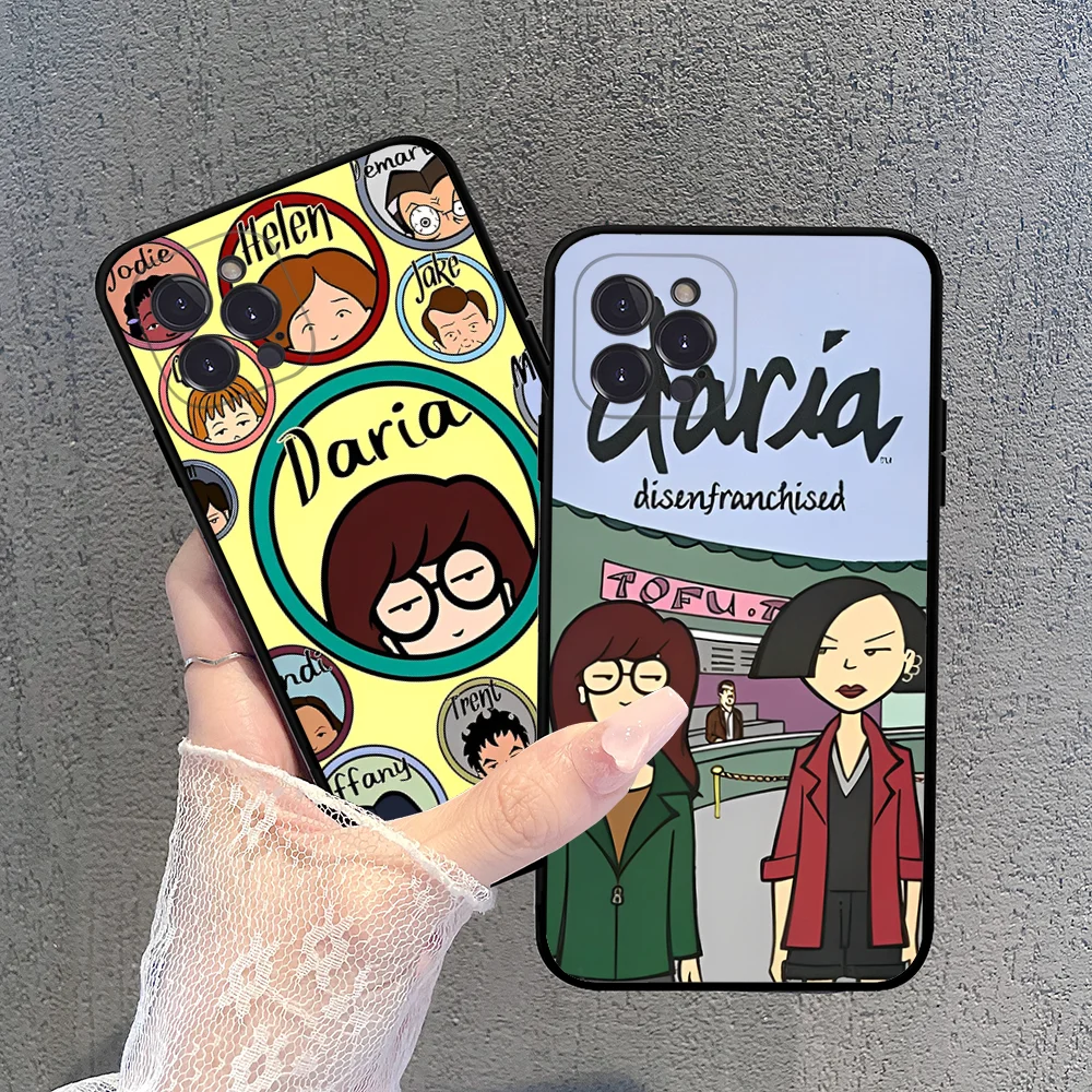 Коврик для мыши D-Dariaes iPhone 16 15 14 11 12 13 Mini Pro XS Max чехол 6 7 8 Plus X Funda Shell