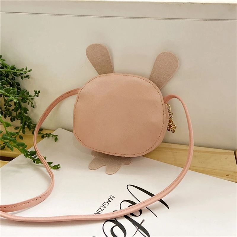 Children's Animal Cartoon Crossbody Bag Baby Cute Little Girl Wallet Accessories Trend Mini Shoulder Bag Simple Small Bag