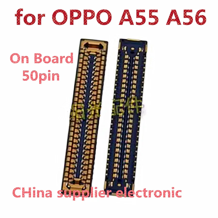 10 шт.-100 шт. для OPPO A55 A56 фоторазъем материнской платы кабель с пряжкой соединитель