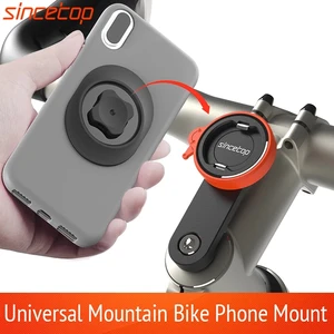 universal mobile phone holder bicycle aluminum quick mount stand rotatable mountain bike handlebar bracket for harley davidson free global shipping