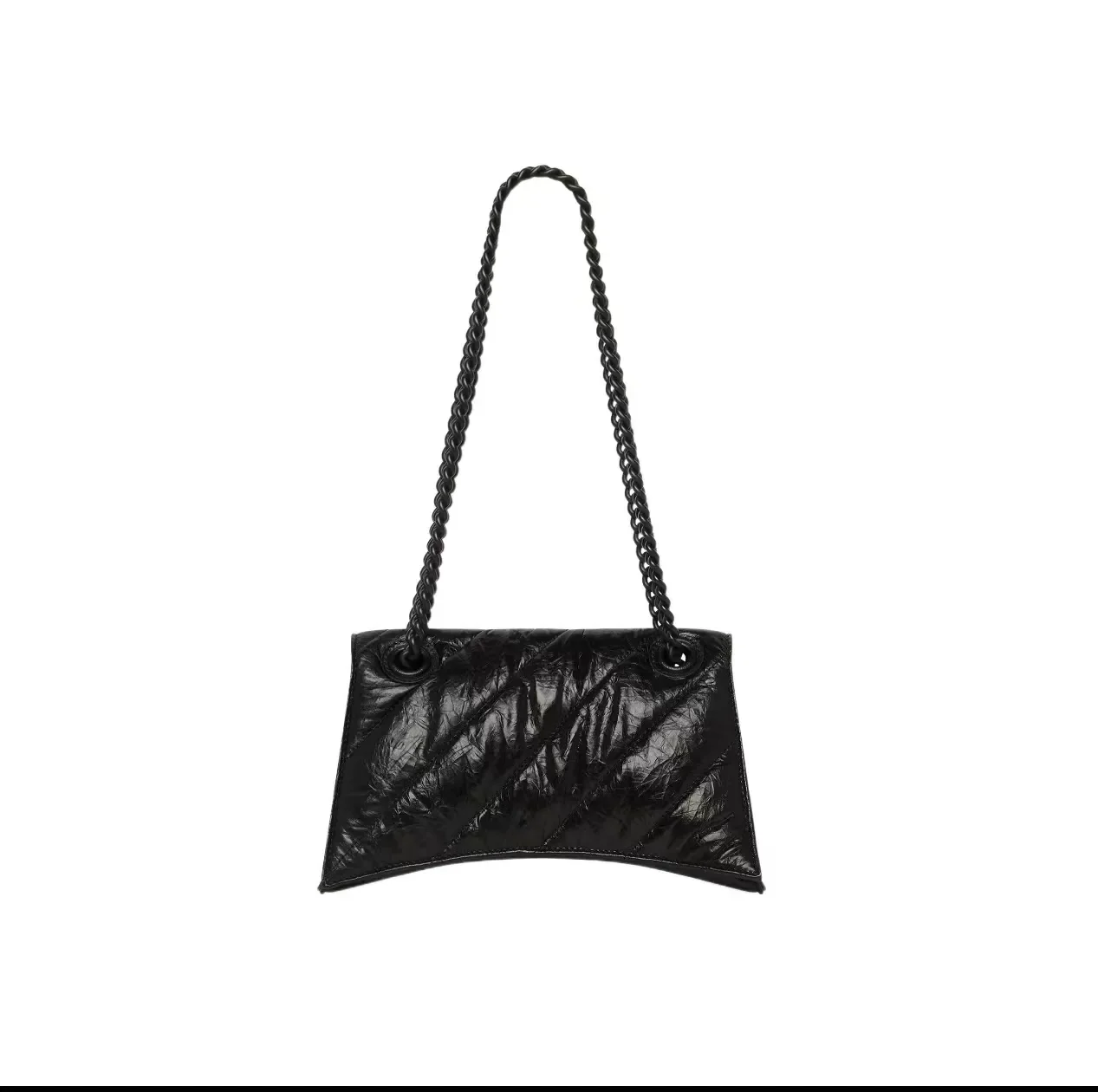 

Fashion Luxury Bags Classic Hourglass Silhouette Pillow Leather Bag Shoulder Women's Messenger Chain Rivet Magnetic Closure Bag