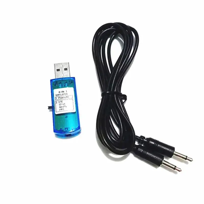 Фото WOWFU-2X Восьмиканальный USB-контроллер для авиасимуляторов XTR5 FMS G4 FPV для самолетов и вертолетов №2