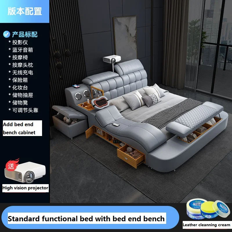 

1.8*2m Luxury Multifunctional Inflatable bed sofa with massage loungers Outdoor Garden Furniture bed base and frames