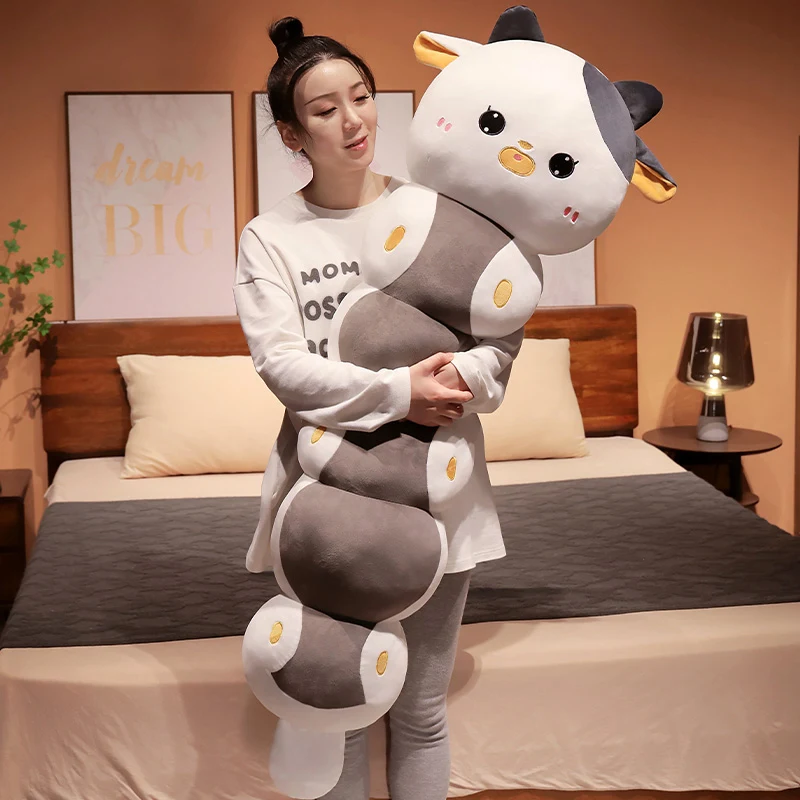 70-130 см длинная подушка для сна кошка коала слон плюшевая игрушка кукла мягкая