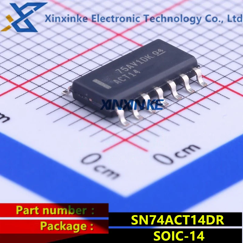 SN74ACT14DR ACT14 SOIC-14 инверторы Hex Schmitt-Trigger Logic ICs, новый оригинальный