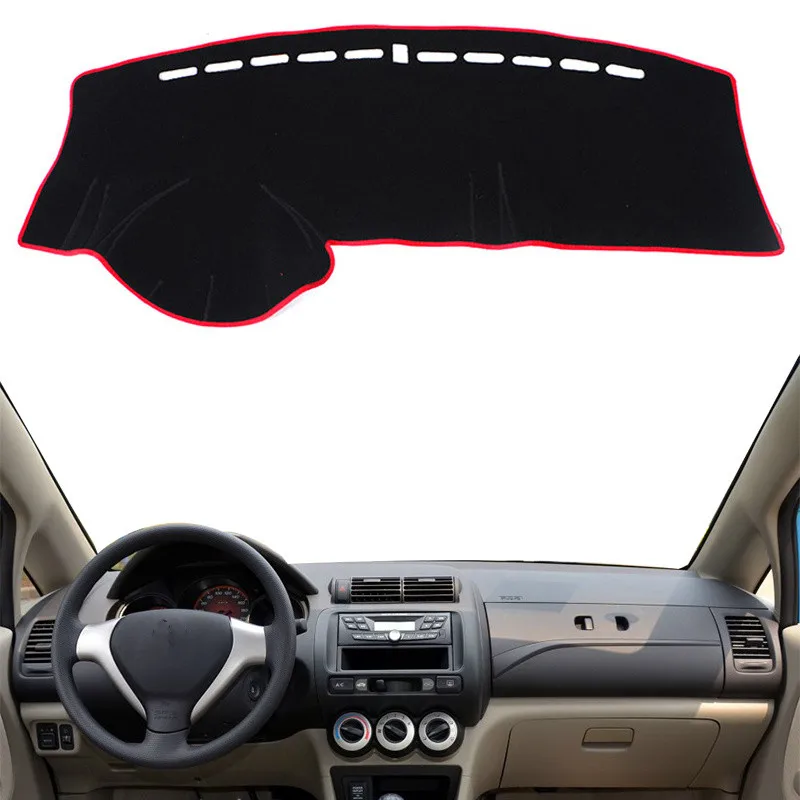 

For Honda City GD8 GD9 2003-2007 Dashmat Dashboard Cover Pad Mat Anti-UV Sun Visor Rug Protect Carpet Accessories 2004 2005 2006