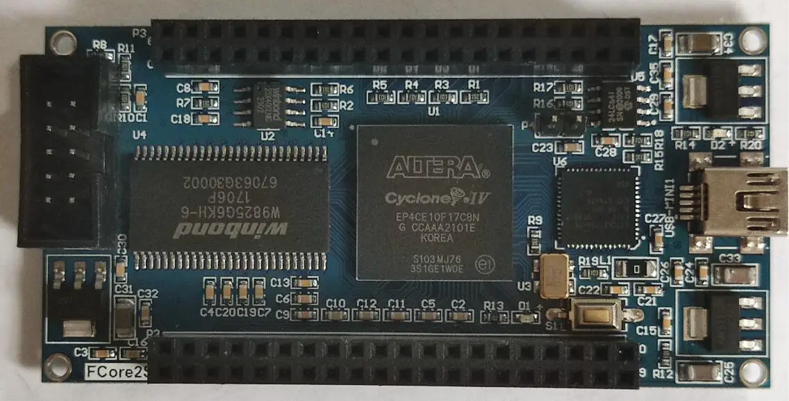 

ПЛИС-материнская плата/макетная плата + USB2.0 + SDRAM CY7C68013A Cyclone IV Etree