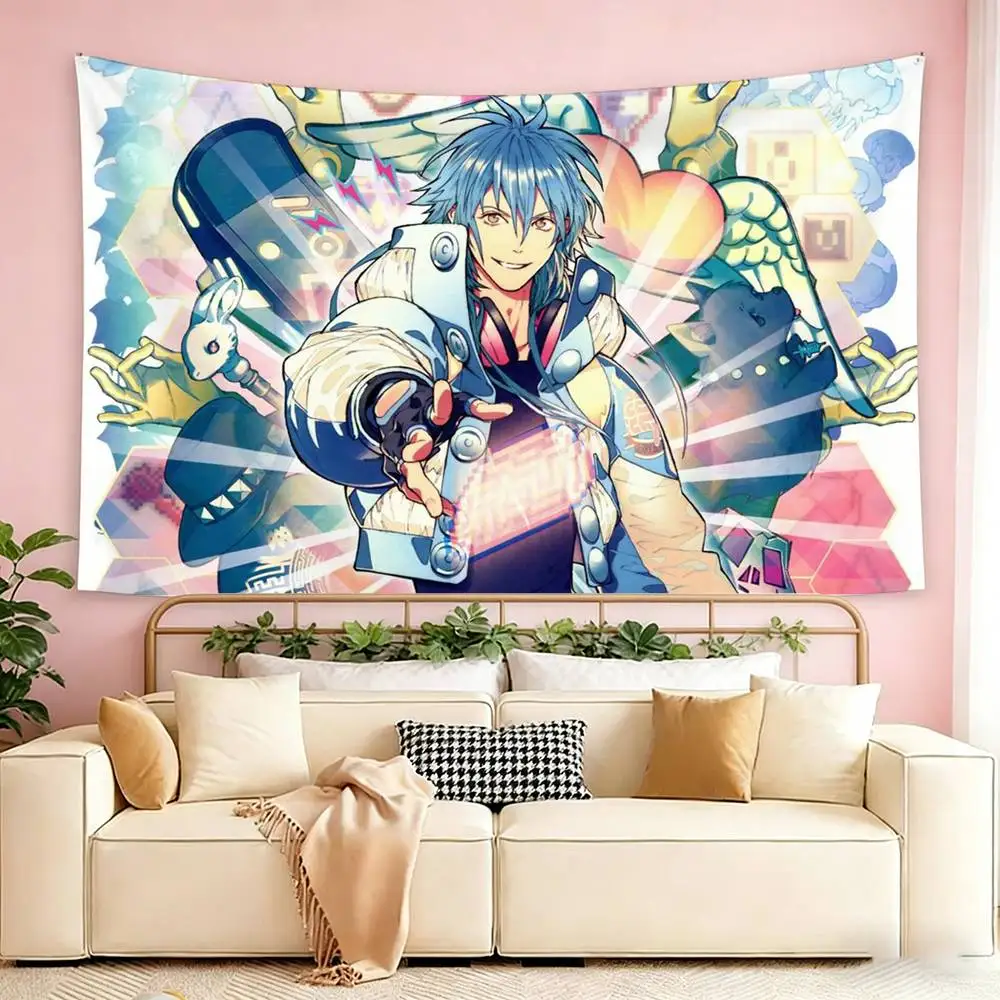 Фото Флаги D-DRAMAtical Murder Clear Aoba, подходящие для вечеринок, клубов, украшения стен на открытом воздухе и в помещении, баннеры, подарки для фанатов №2
