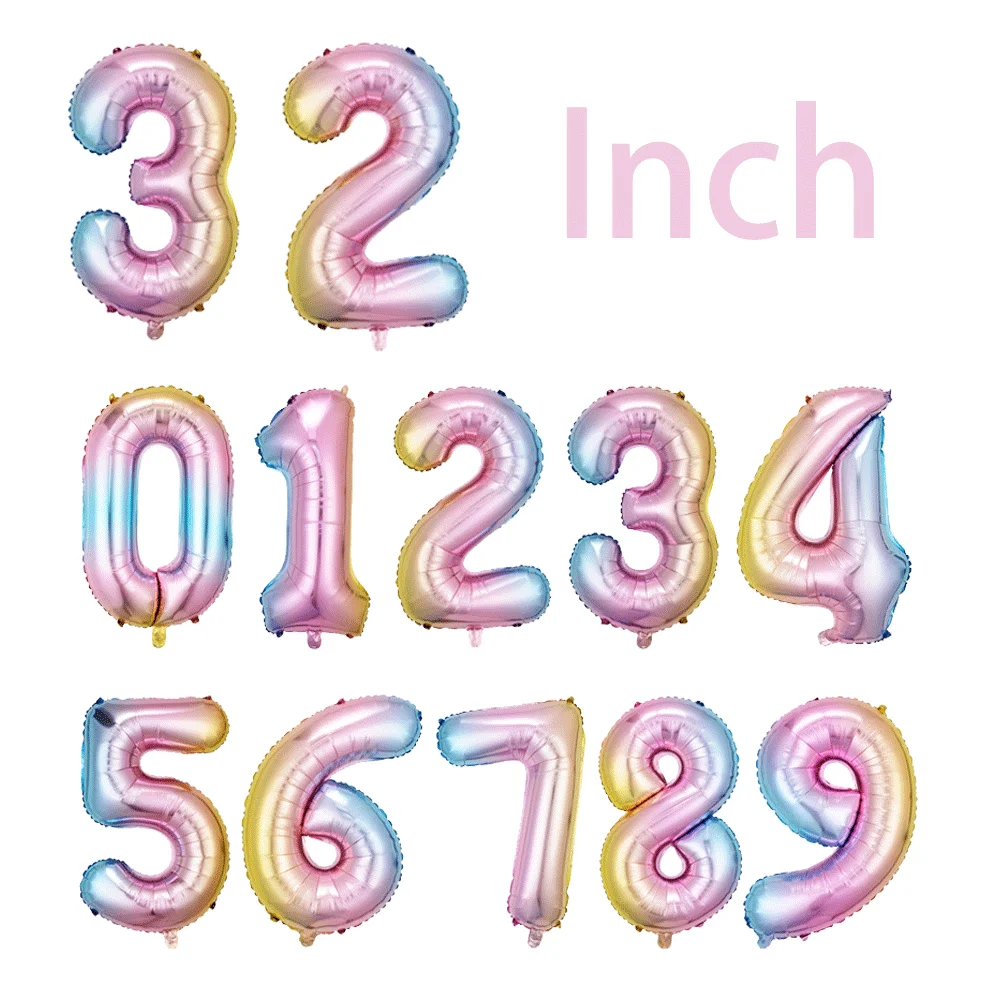 

Гелиевые цифры-шары EsenTroye 32/40 дюймов 0-9