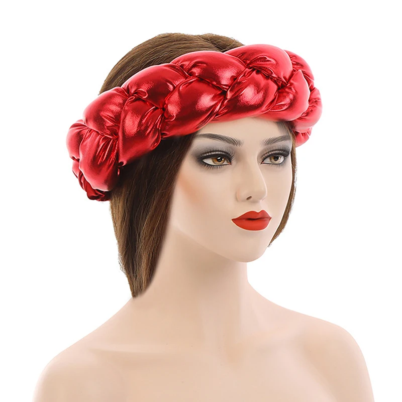 

2022 Fashion Braids Headbands For Women Female Ladies Girls Hair Accessories Solid Color New Hair Band Wholesale