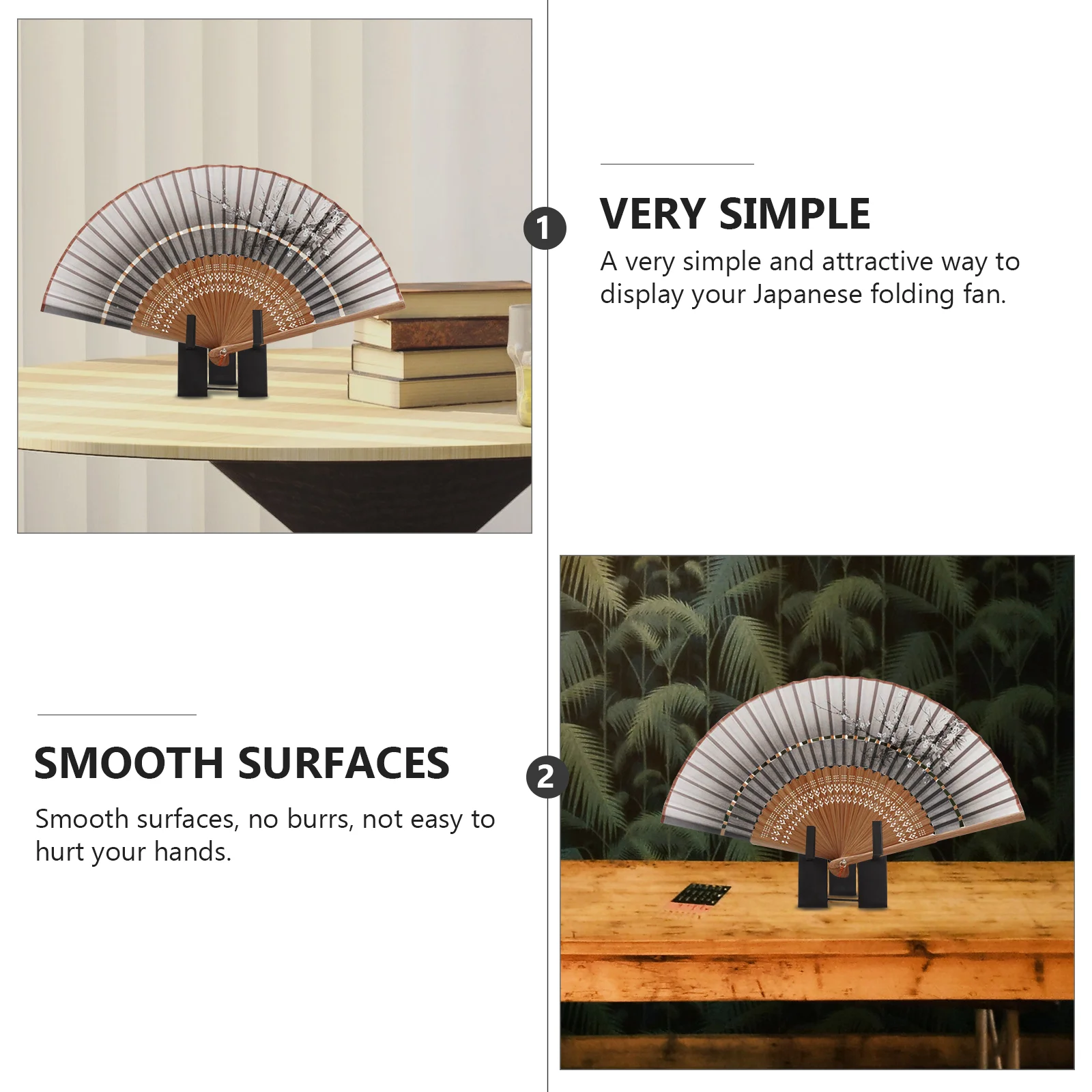 Кронштейн для вентилятора японский держатель деревянная подставка дисплей