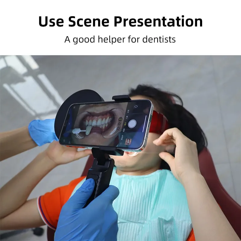 Фото Фонарь-вспышка VV Dental для фотосъемки с 18 светодиодами высокой яркости, источник света для камеры смартфона №5
