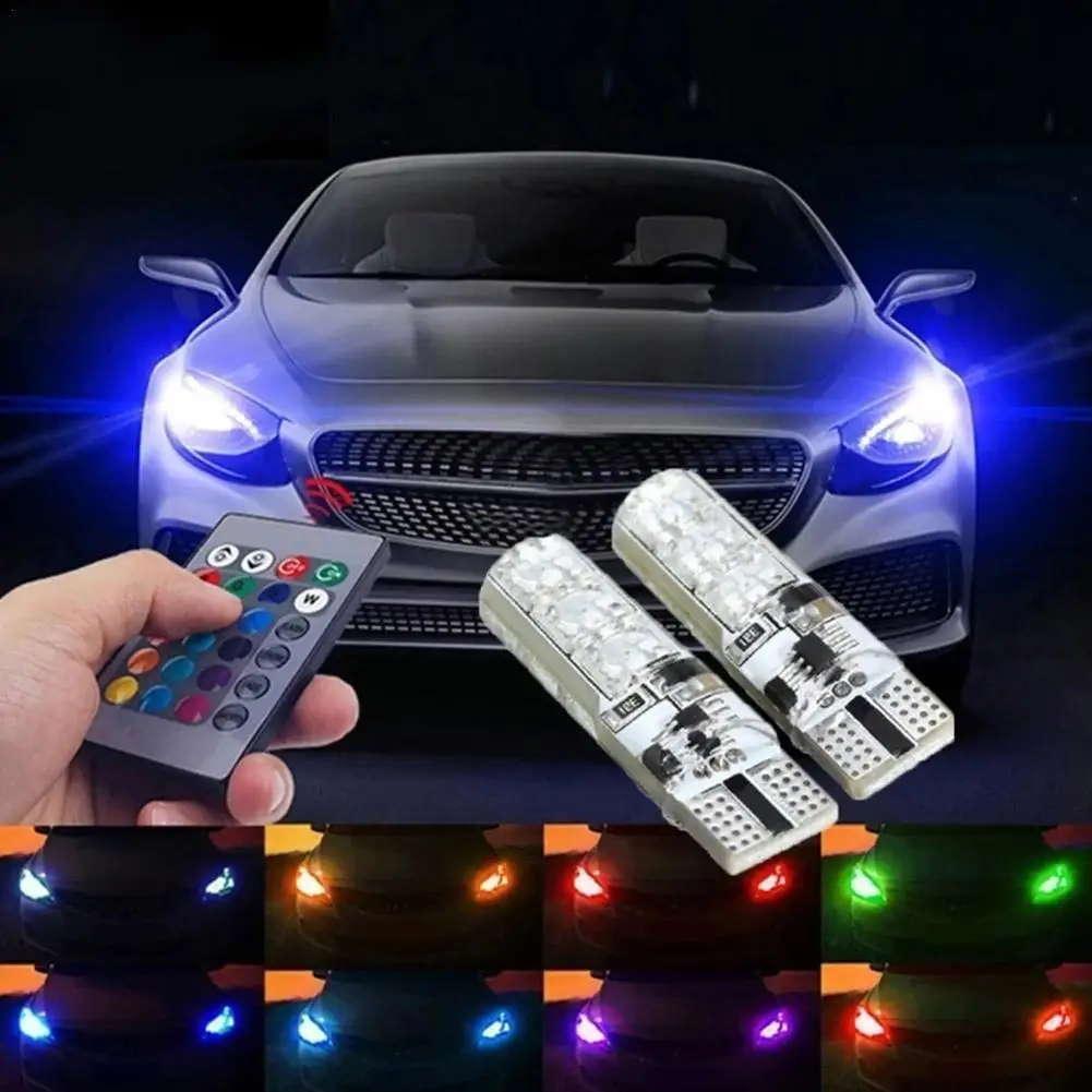 

Car LED Wide Light Car Wedge Side Light Silicone Colorful Light Small Light Flash Plate Factory Direct Motorcycle Sales Lic N6D2