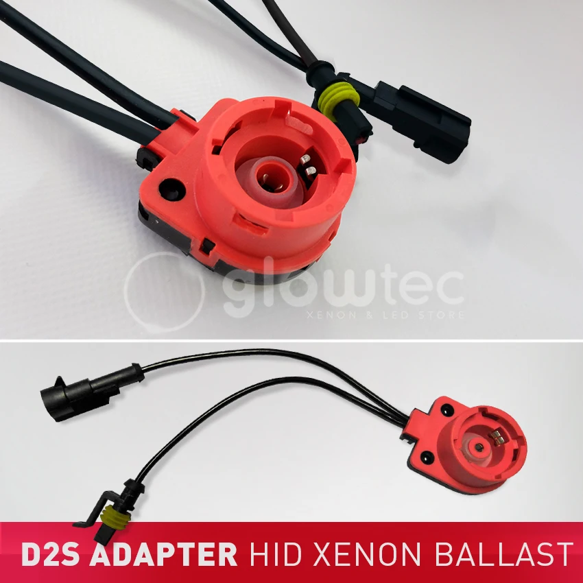 55W Full AC HID Xenon Kit Ballast + Lamp Harness Wire D2 D2C D2S D2R Car Light Headlight 4300K 6000K 8000K 10000K 12V - купить по