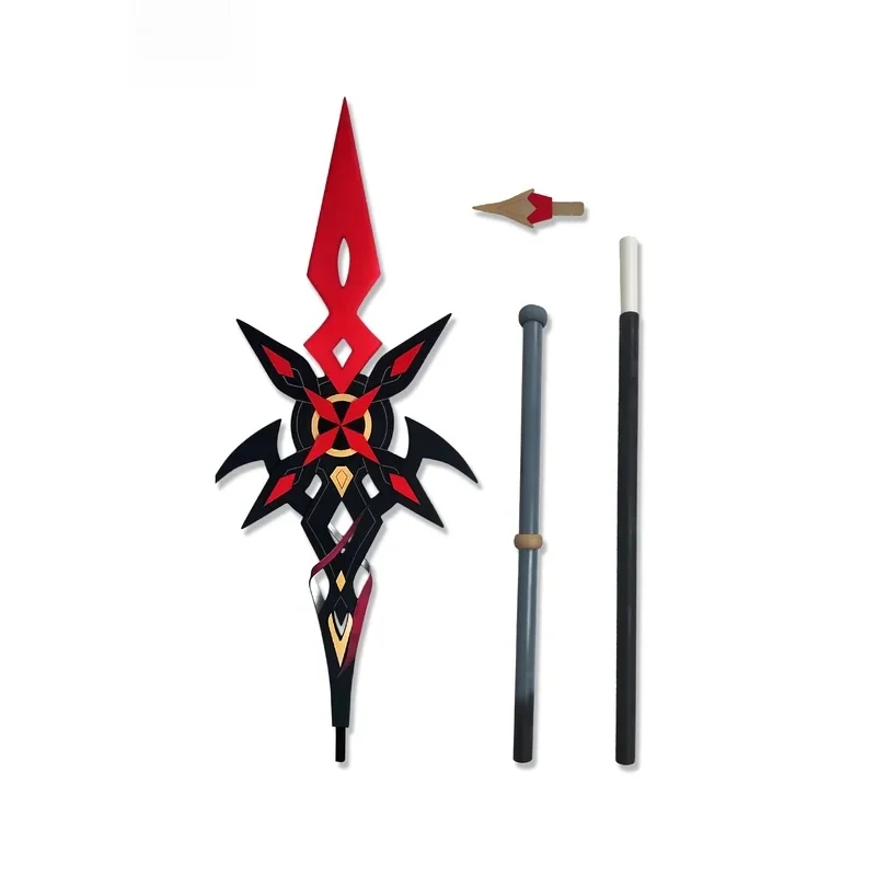 Фото RGD4 Genin Impact Aloy Props Glowing Version Long Lance Moon ape Scythe Anime Gng Cosplay Accessories DP[7/ №5