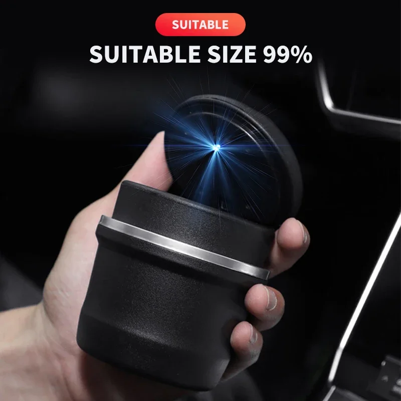 Для Nissan Nismo автомобильная пепельница светодиодный портативный One Touch открытый
