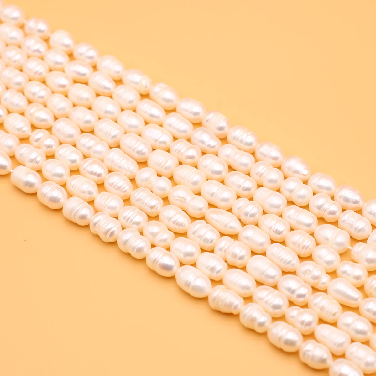 

Natural Freshwater Pearl Beaded Irregular Shape Loose Isolation Beads for Jewelry Making Diy Bracelet Necklace Accessories Gift