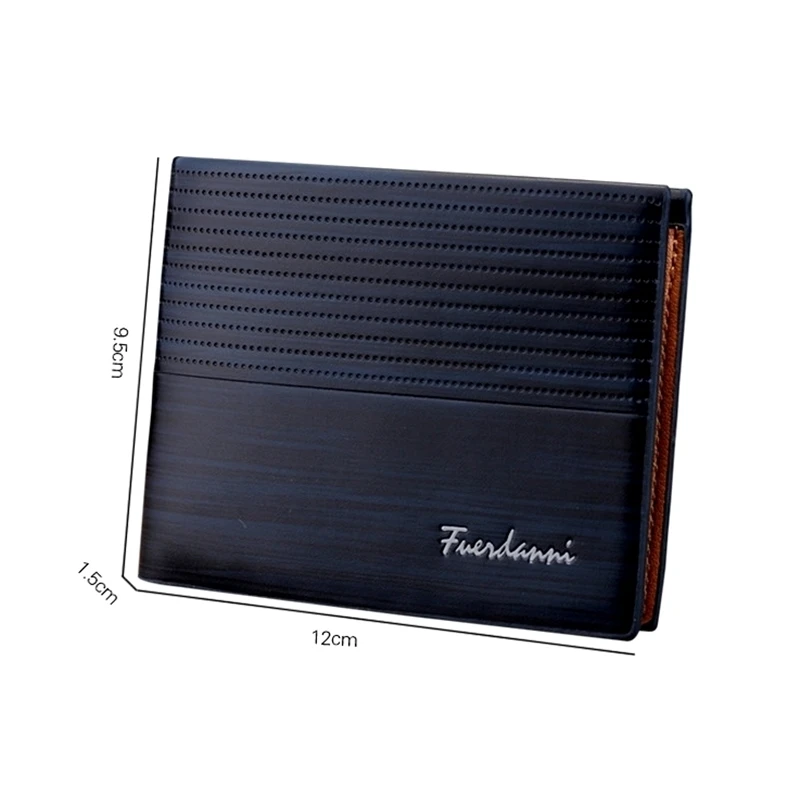 Wallet Short Slim Male Vintage PU Leather Purses Money Men Credit Card Holders Wallet Money Bag Purse Monedero Hombre Carteras