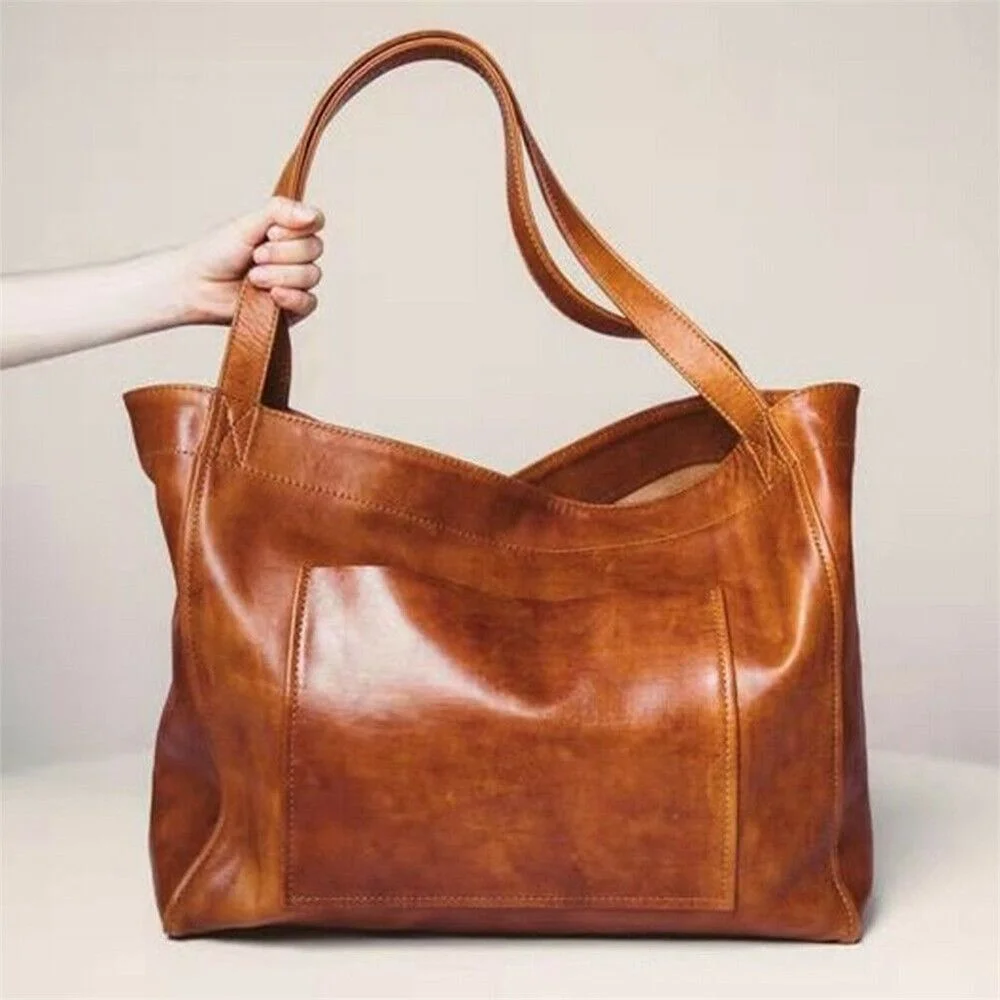 

Портативные дорожные сумки через плечо для женщин, вместительные сумочки из мягкой искусственной кожи, модные однотонные тоуты с ручками сверху