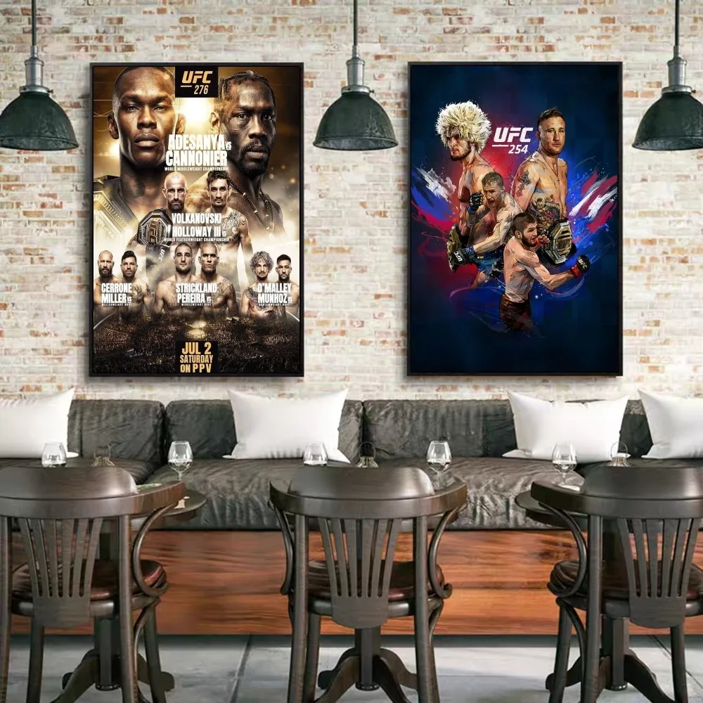 Высокое качество цифровая печать U-Ultimate F-Fighting C-Championship UFC плакат классический