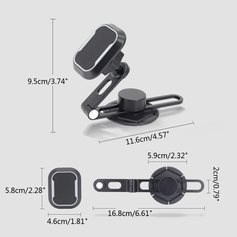 Магнитное крепление для телефона невидимый дизайн автомобильного держателя
