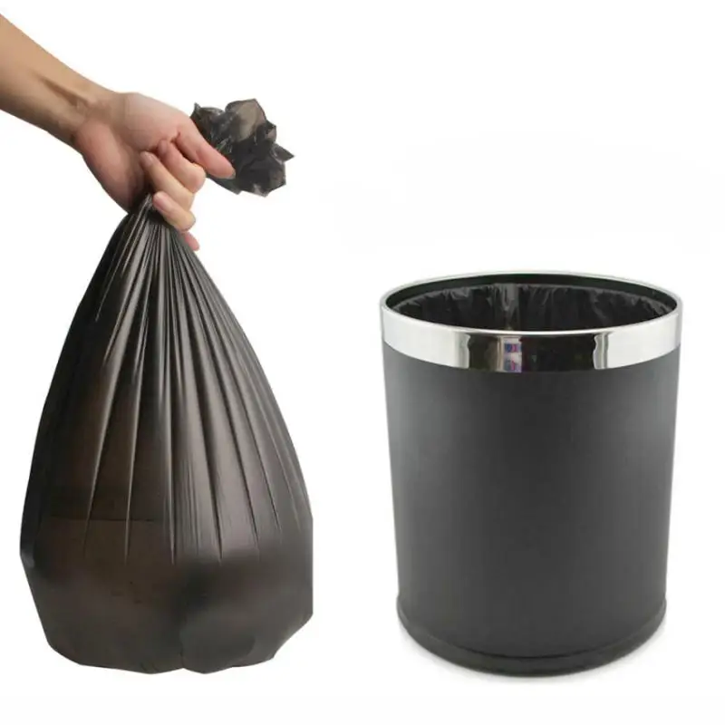 1Rolls 50*60cm Garbage Bags Single Color Thick Convenient Environmental Plastic Trash Bags Disposable Plastic Bag Black Garbage