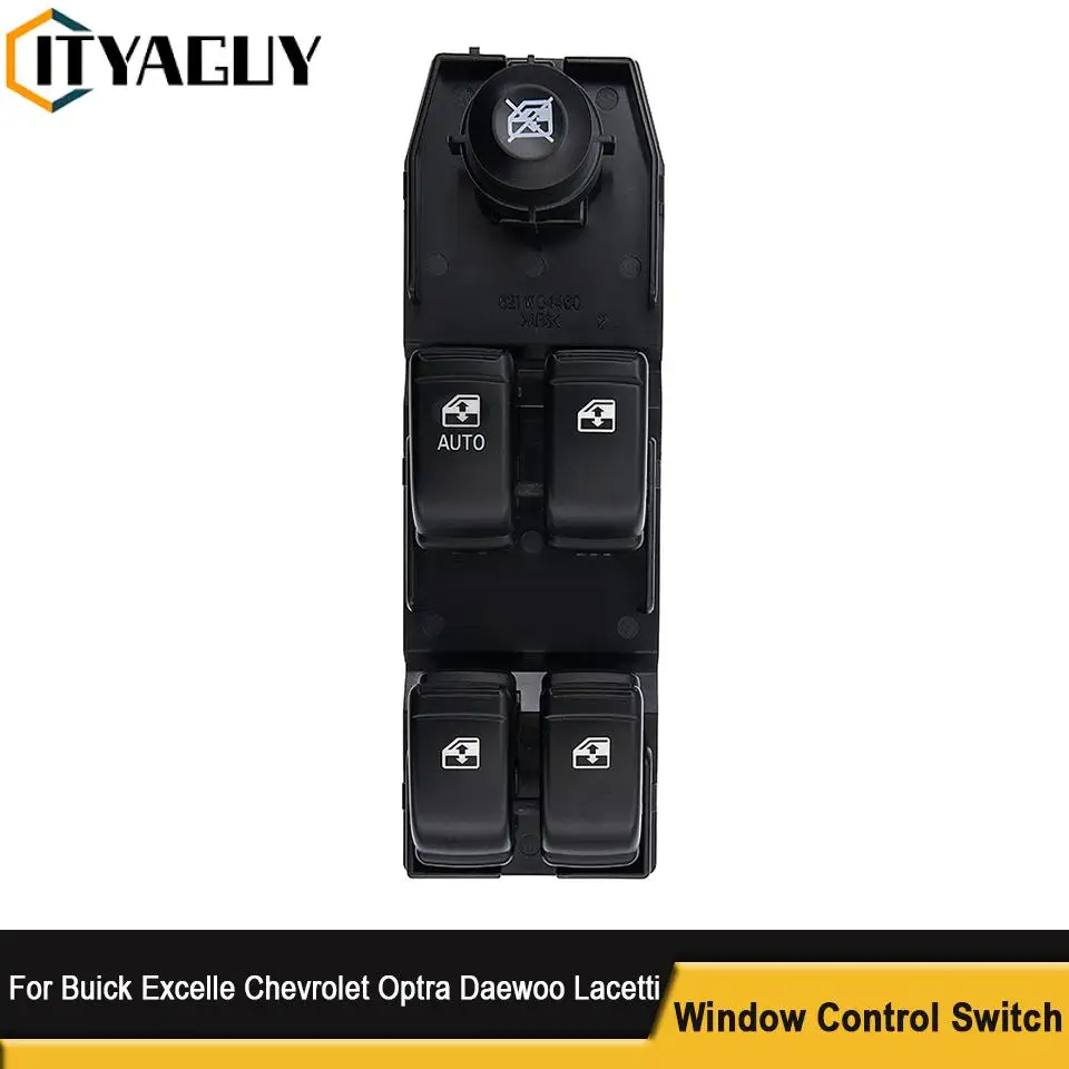 

High Quality Front Left Driver Electric Master Window Switch For Buick Excelle Chevrolet Optra Daewoo Lacetti 2004-2007 96552814