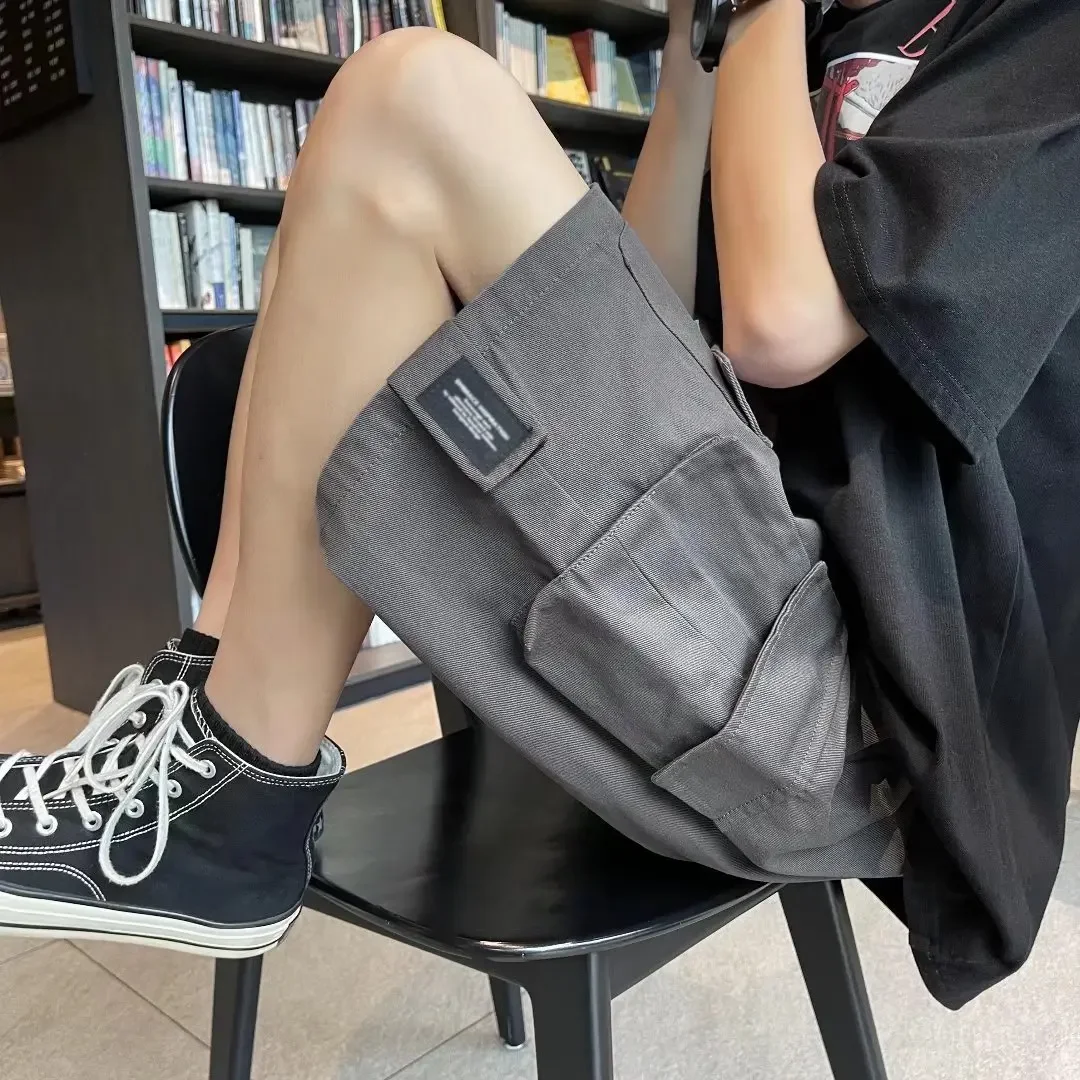 Спецодежда с несколькими карманами повседневные шорты для мужчин модные