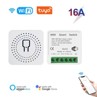 ai tuya wifi switch smart 16a mini light turn onoff 2 way wireless voice app control home with smart life alexa alice google