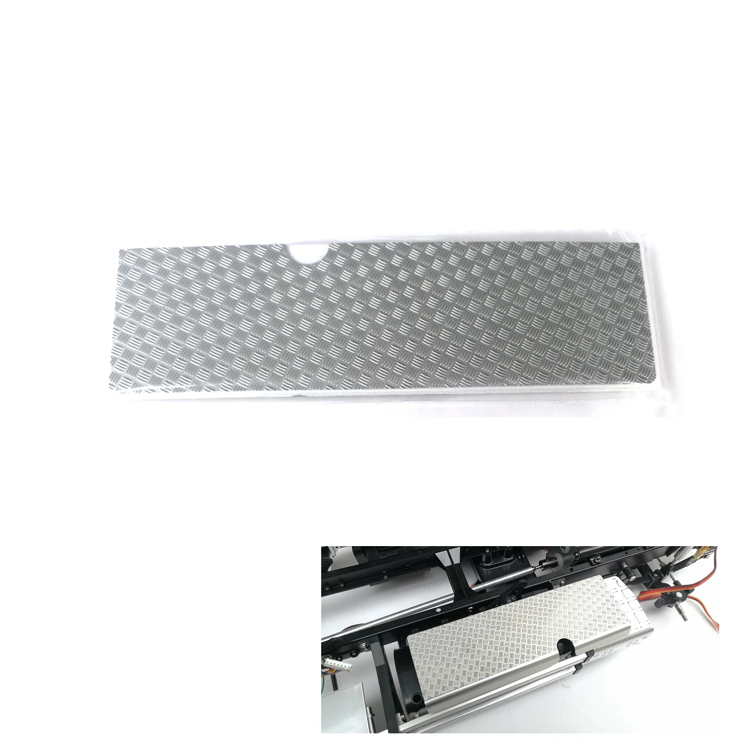 

Градусная металлическая противоскользящая пластина, запасные части для 1/14 Tamiye LESU, Радиоуправляемый трактор, грузовик, сканер Volvl 56360 TH19966-SMT8