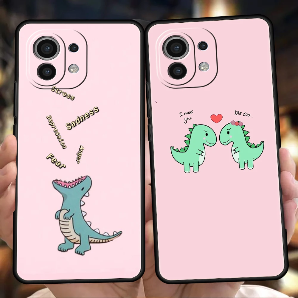

Милый чехол для телефона с динозавром для Xiaomi Poco X3 X4 NFC F3 M3 M4 GT 11 12 Ultra 11X Pro Plus 9T Note 10 10T Lite 5G, мягкий чехол