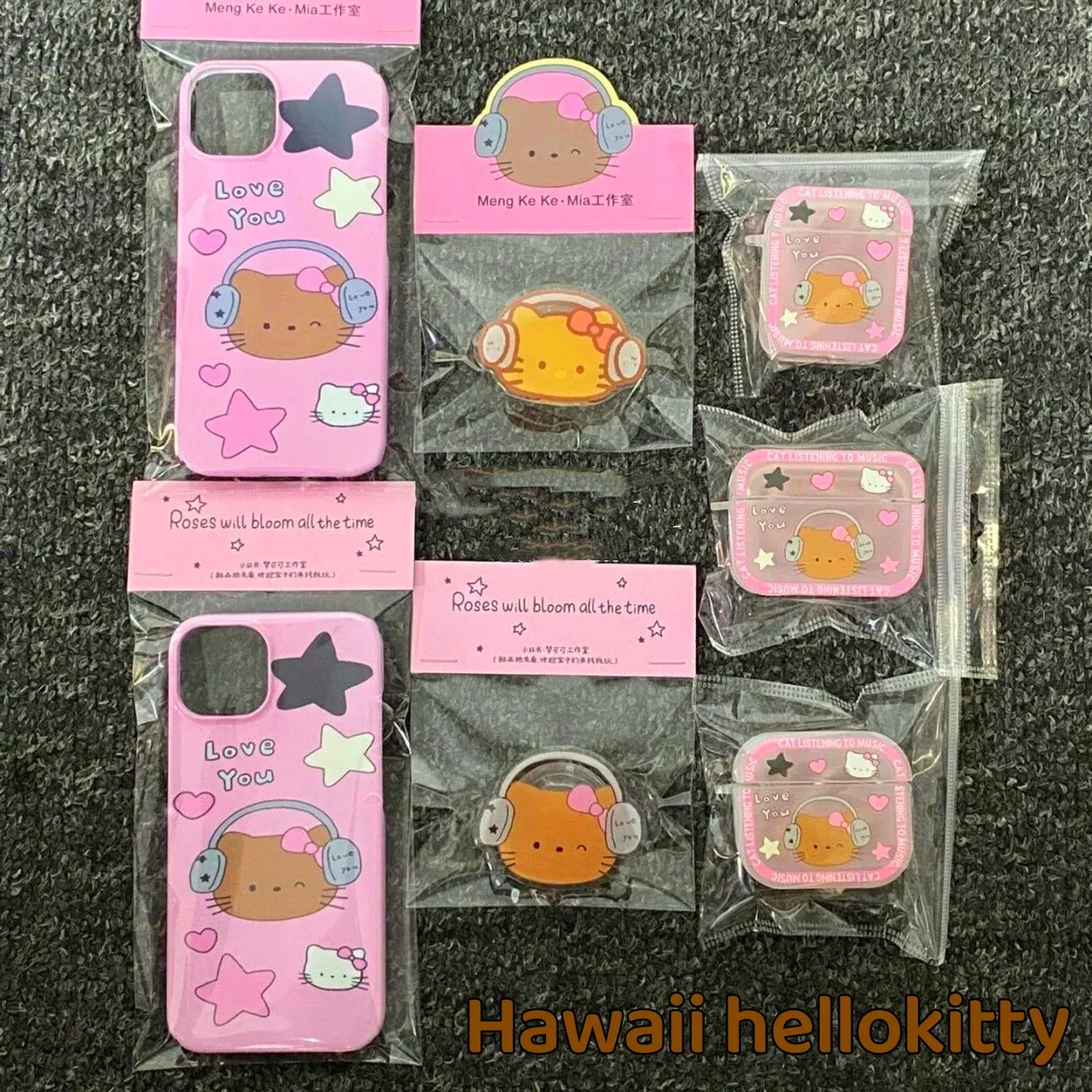 

Чехол для телефона с гавайским Hello Kitty для отдыха в стиле аниме для Iphone 14 13 12 11