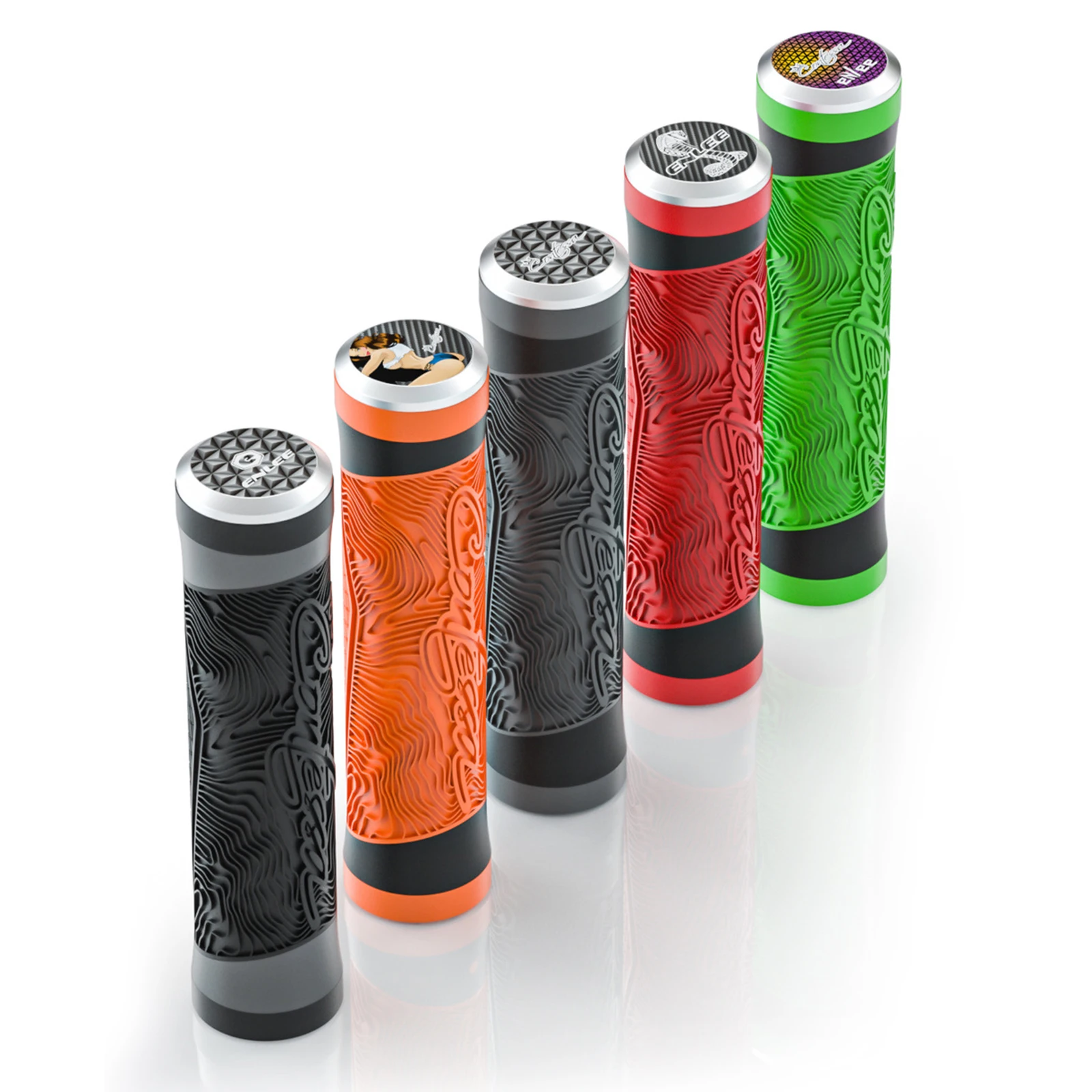 

1 Piar Bicycle Handlebar Grips 130mm*30mm Bike Folding Car Silicone Grips MTB Mountain Bike Bicycle Accessories