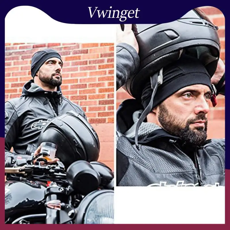 

Шапка-бини унисекс для шлема мотоцикла или велосипеда, быстросохнущая воздухопроницаемая