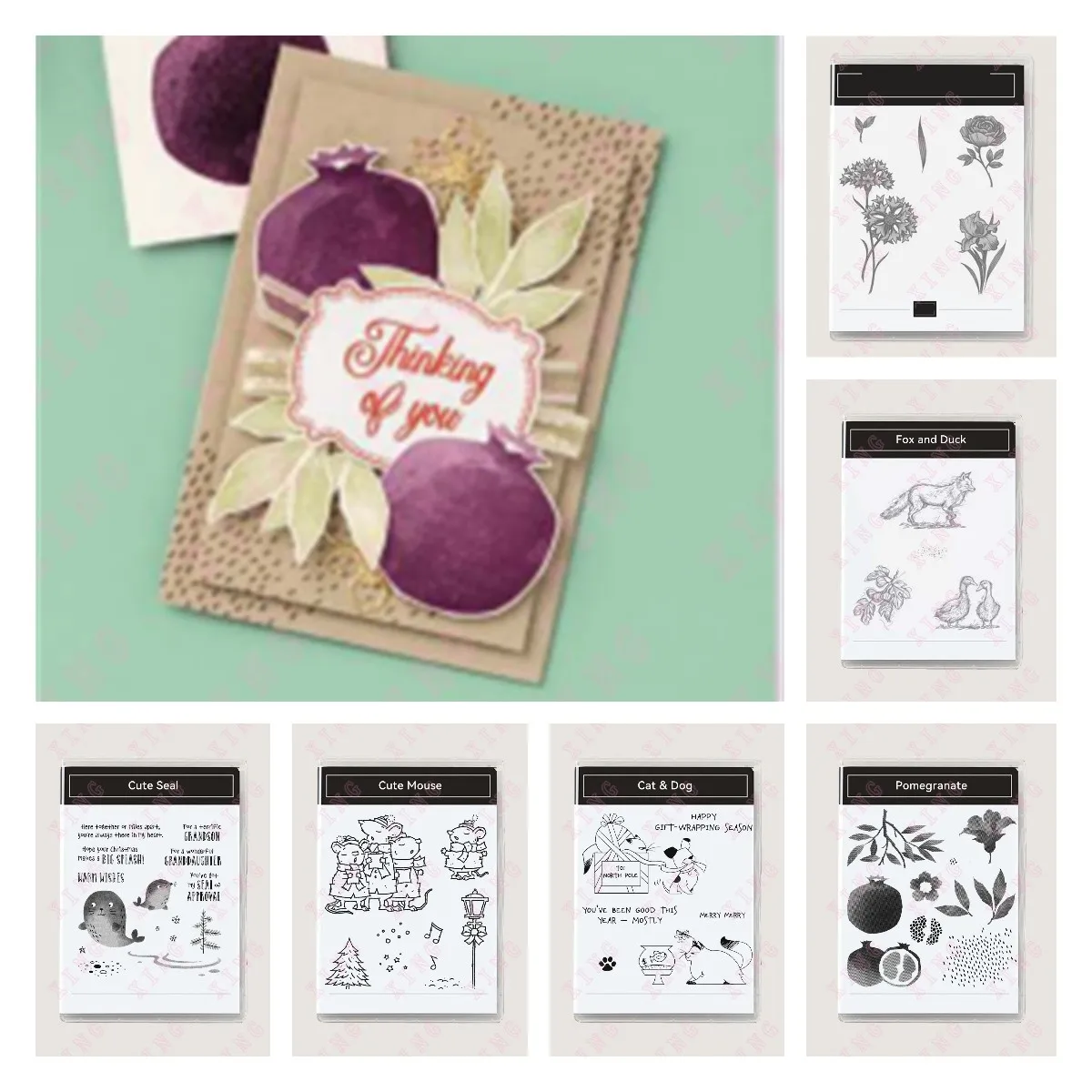 

New Fox Leaf Flower Merry Christmas Metal Cutting Dies Silicone Stamps Scrapbooking Diy Decoration Craft Embossing Reusable Mold