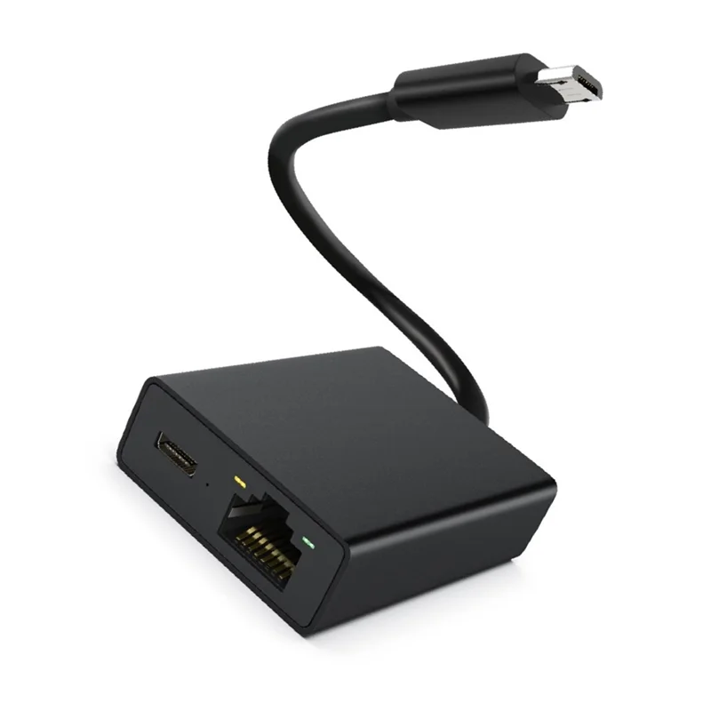 Сетевая карта Micro-USB Ethernet-адаптер на 100 м для маршрутизатора Ethernet-переключателя 4K