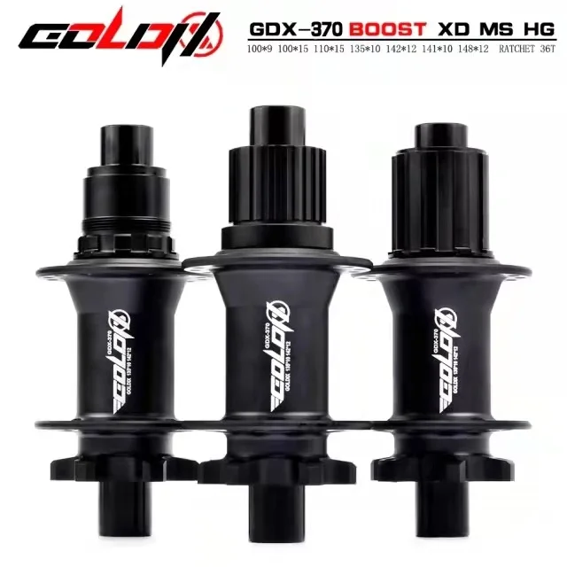

vitoocycle goldix bicycle brake hub gdx370 36t hg xd ms 32 hole black 8/9/10/11/12 speed