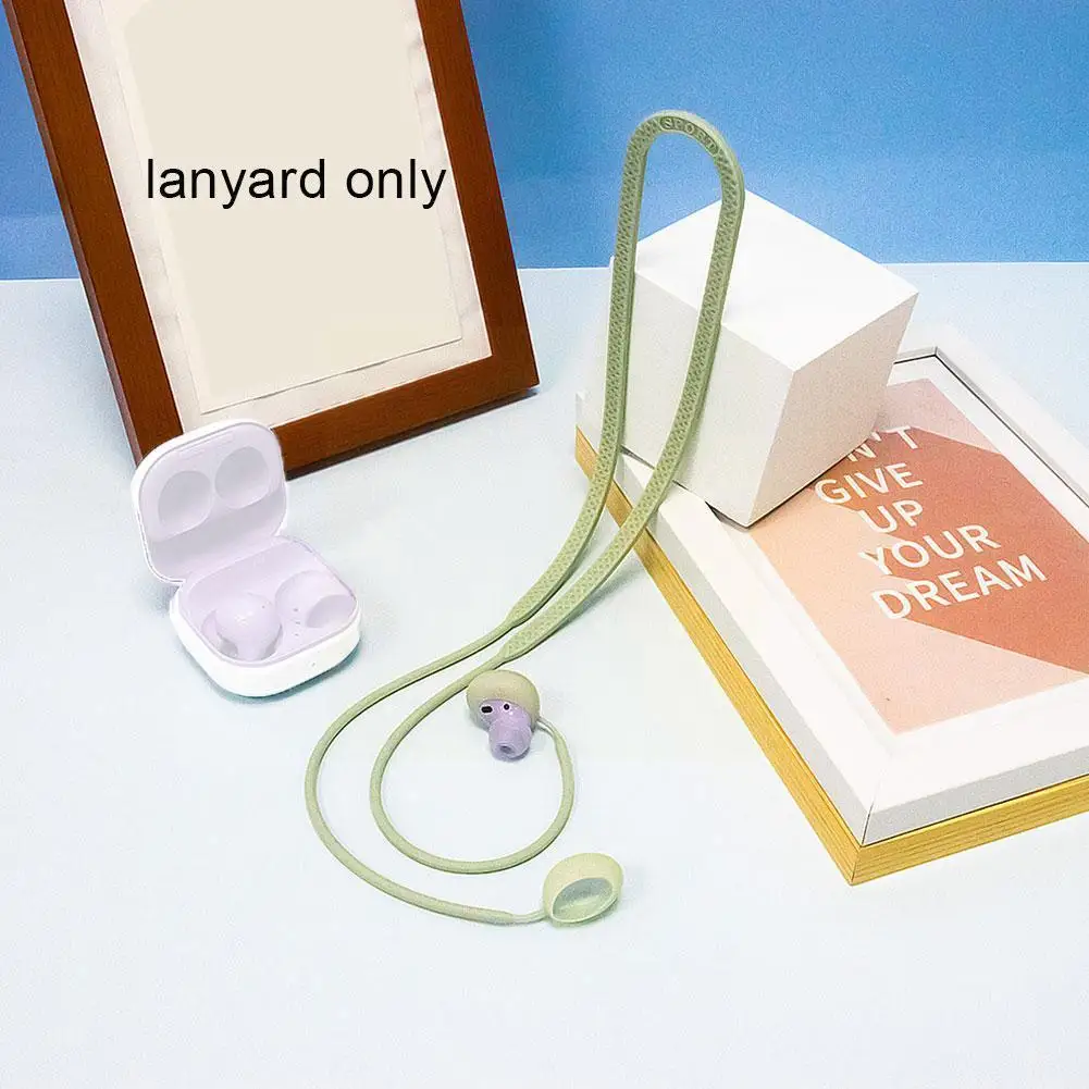 

Soft Silicone Anti Lost Strap Headset Hanging Neck Rope For Buds Pro Wireless Earphones Lanyard Anti-lost St U2c1